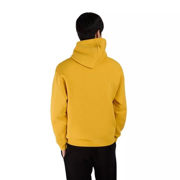 Jordan Men's 2 PC Sweatsuit Size M Matching Outfit Tracksuit Set Black/Yellow - Picture 3 of 8